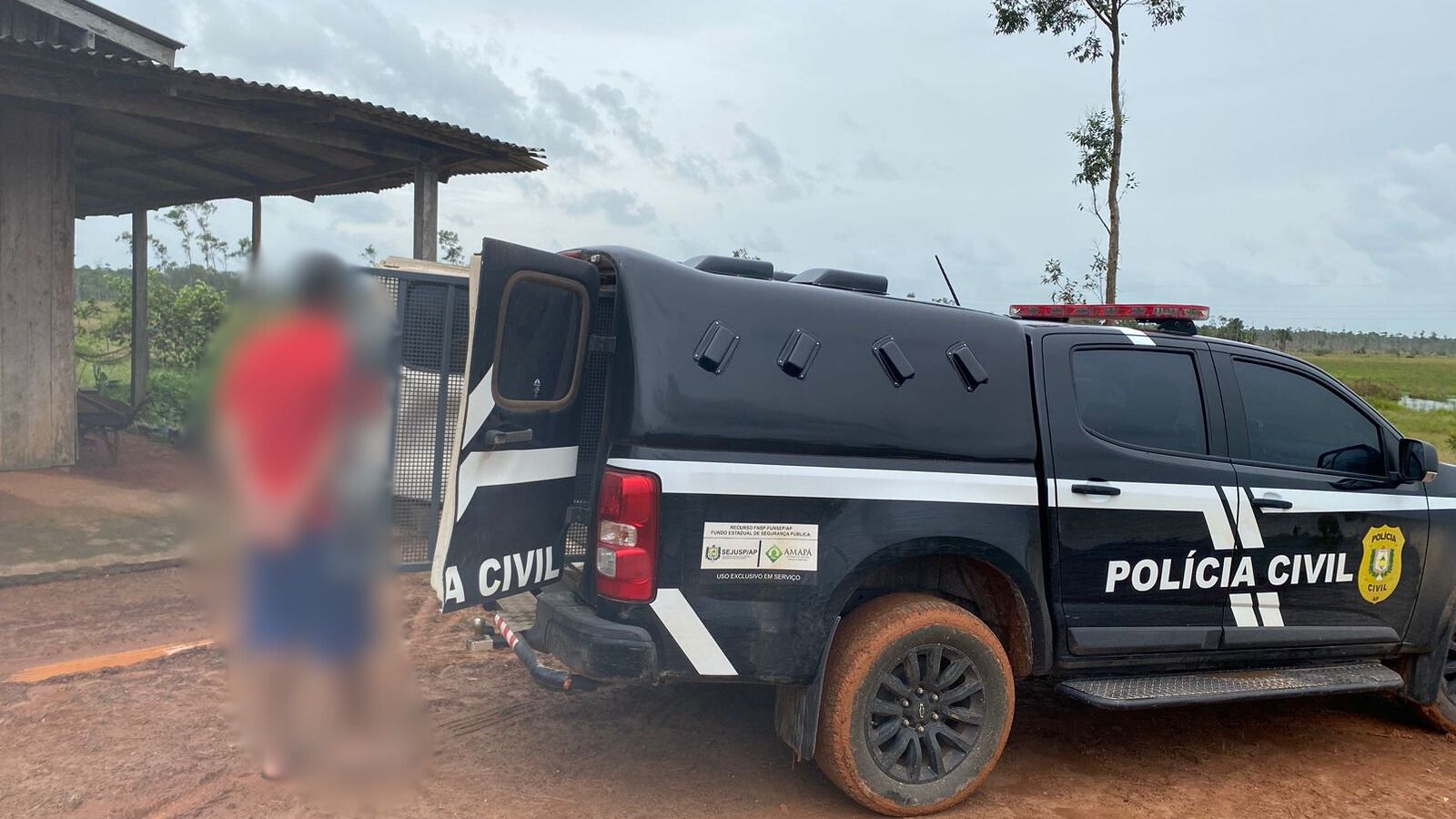 NO MUNICÍPIO DE AMAPÁ, POLÍCIA CIVIL PRENDE INDIVÍDUO EM FLAGRANTE PELA PRÁTICA DO CRIME DE TENTATIVA DE HOMICÍDIO